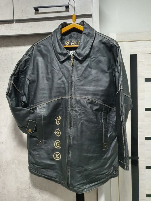 Куртка теплая, кожа, рр48-50, Европа