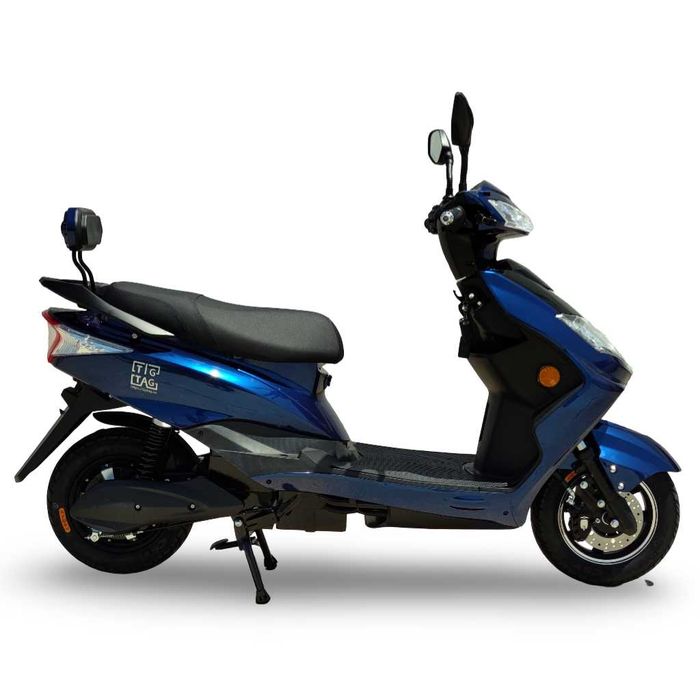 Електрически скутер My Force ЕМ006 1600W тъмно син цвят цвят