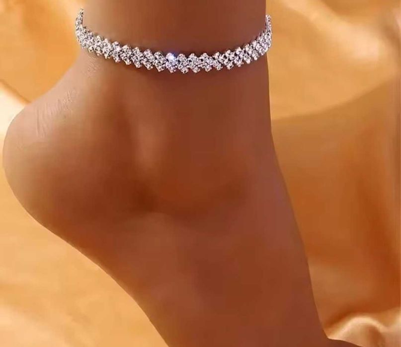 Cătușe sexy iubita piele ecologica + brățară glezna , brățară picior