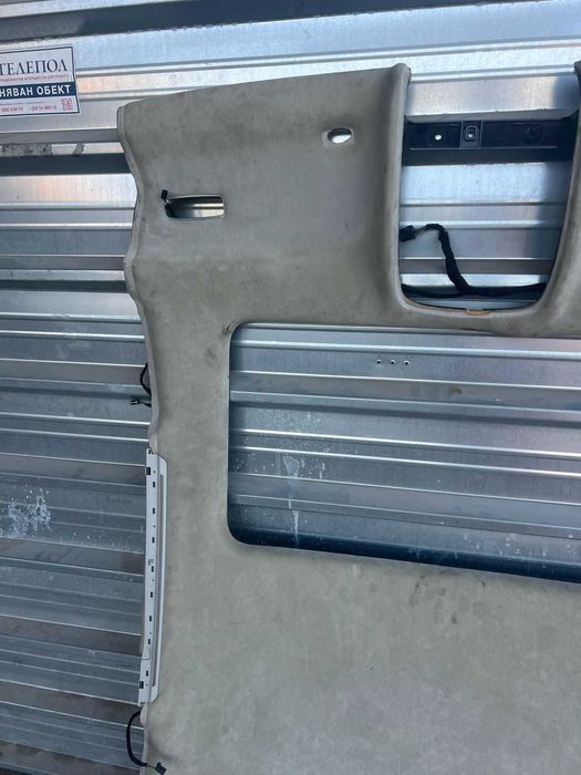 Алкантара мек таван Audi D4 A8 комплект с колонки сенници и дръжки