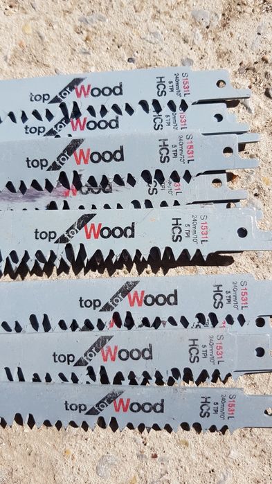 Ножове за метал и дърво за саблен трион