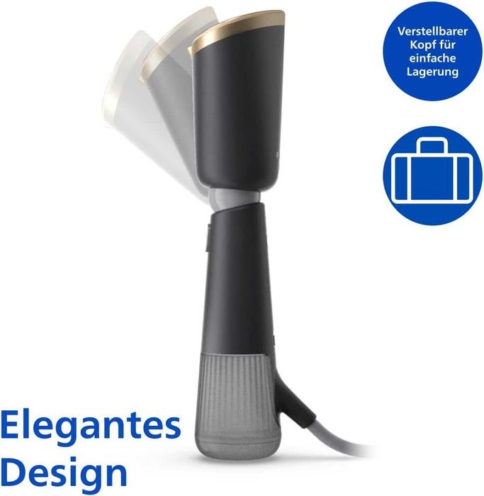 ПРОМО Нов 2г Гаранция Мощен Уред за Гладене с Пара Вертикална Ютия PHILIPS STH5030/80, 1300W