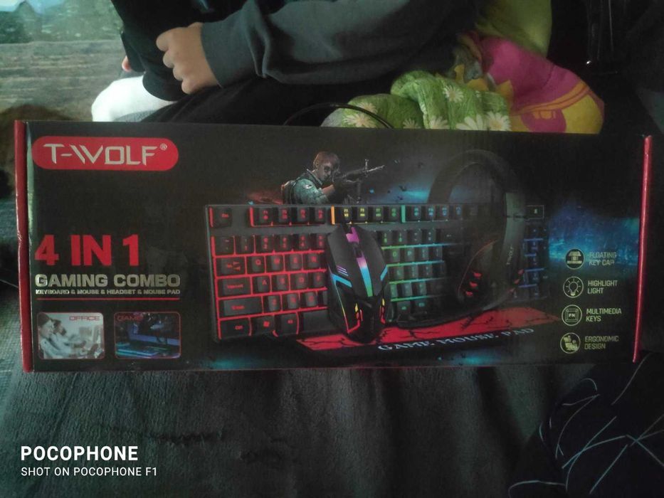 Гейминг комплект KINSI, 4 в 1