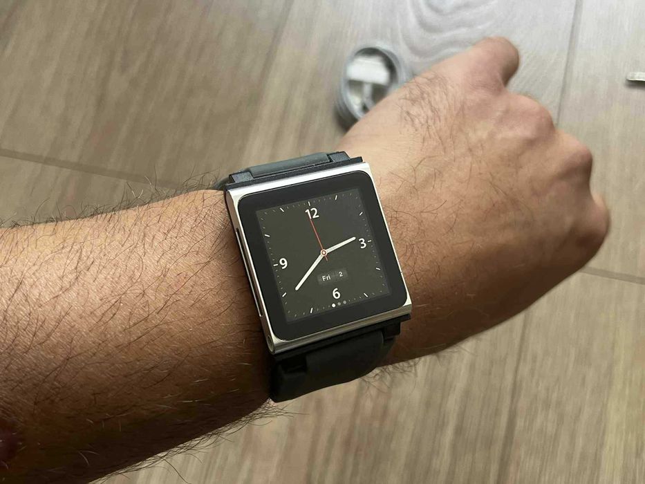 Ipod Nano 6th gen 8GB IWATCH+curea ceas+cablu date/incarcare+casti