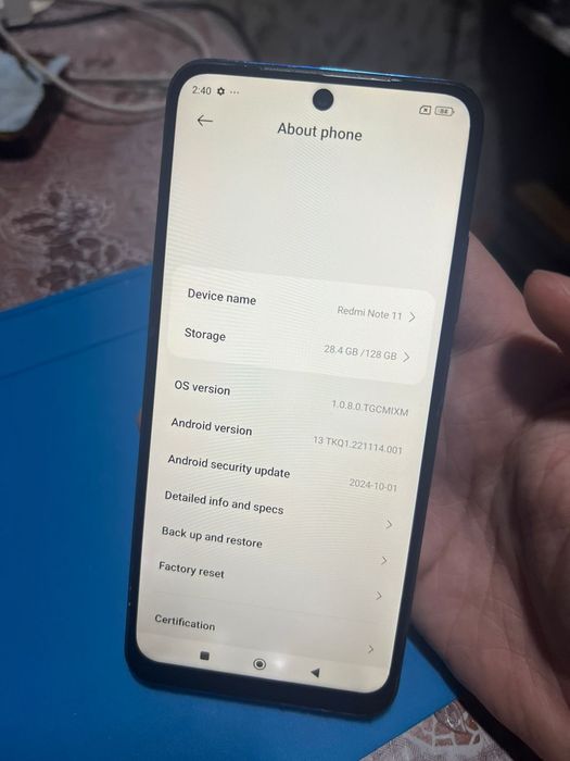 Redmi note 11 смартфон