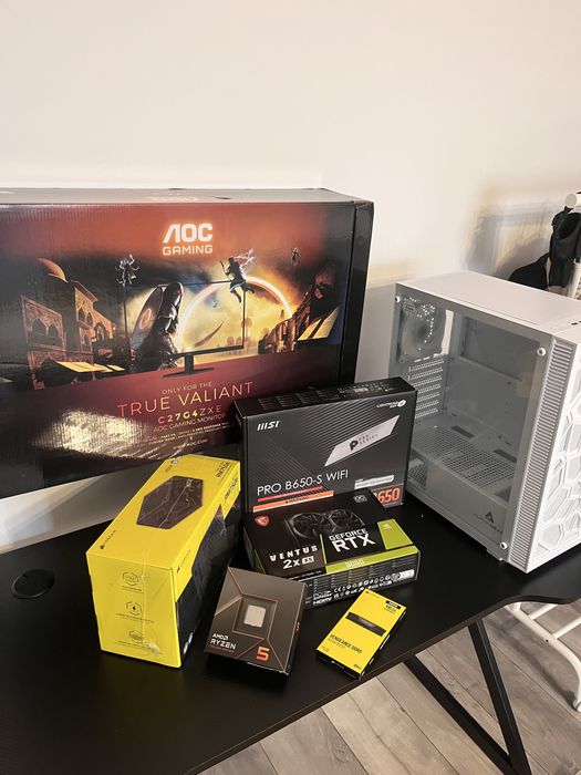 Pc Gaming 16GB RAM DDR5 MSI GEFORCE RTX 3050 Ventus 8GB GDDR6 128bit