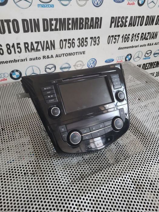 Navigatie Originala Nissan Qashqai J11 An 2014-2015-2016-2017-2018-2019-2020 Volan Stanga Masina Cu 11.000 Km Cod 259157FW5A