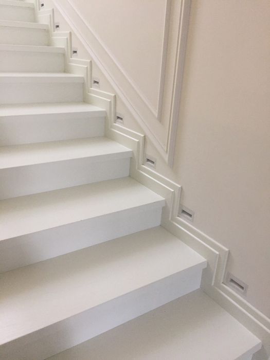 Установка плинтус МДФ. Полюмер.