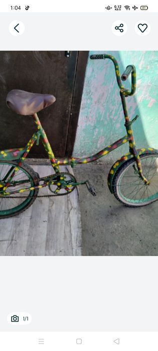 Продам велик Кама срочно там на ходу