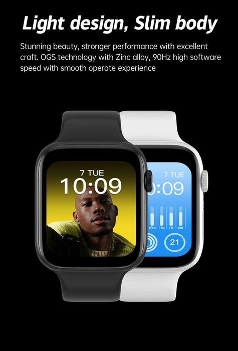 Smart Watch S8 Pro Смарт Часовник Обаждания, Пулс, Кръвно, Крачки, Сън