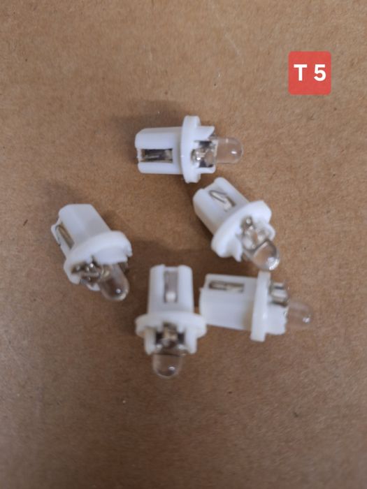 LED крушки за километражи, бутони и табло T3 T4.2 T 4.7 T5 T10