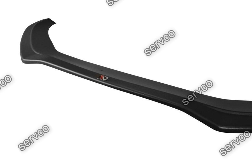 Prelungire lip buza bara fata Audi A4 S4 B8 FL 12-14 v7 Maxton Design