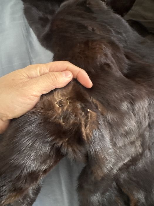 Норковая шуба 44 размер.