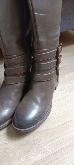 Cizme damă piele box