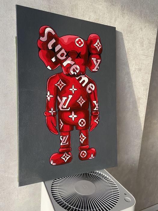 Картина 40/60 мишка Supreme