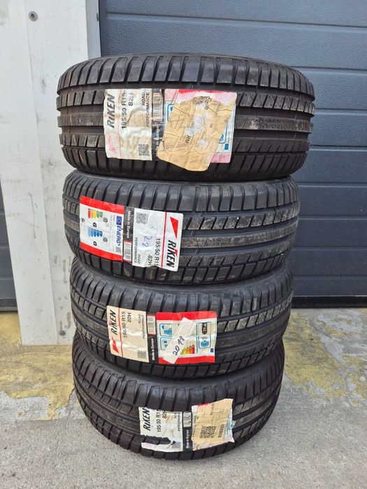 4 Anvelope de VARA - 195/50/15 - RIKEN Road Performance - NOU - DOT 2019 ! SUPER PRET !