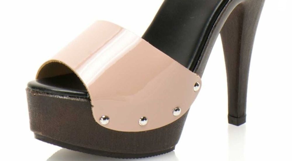 %ПРОМО% № 36 – Дамски сандали ест кожа ток/платформа 13/4см