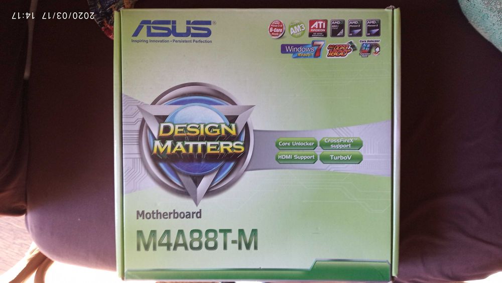 Компютърна конфигурация, ASUS M4A88T-M,AMD Phenom II X4 810 2.6GHz AM3