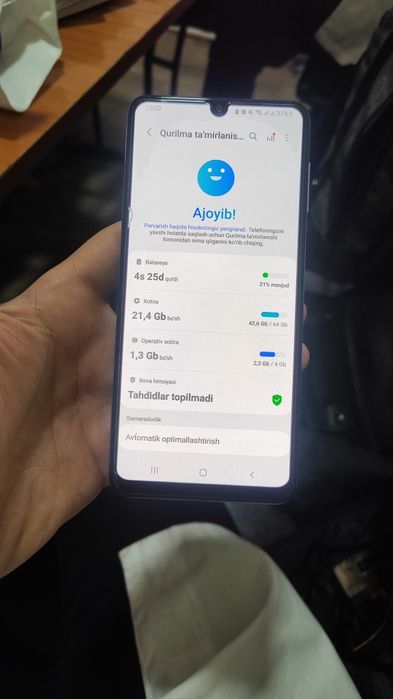 Samsung Galaxy A22 ideaaal