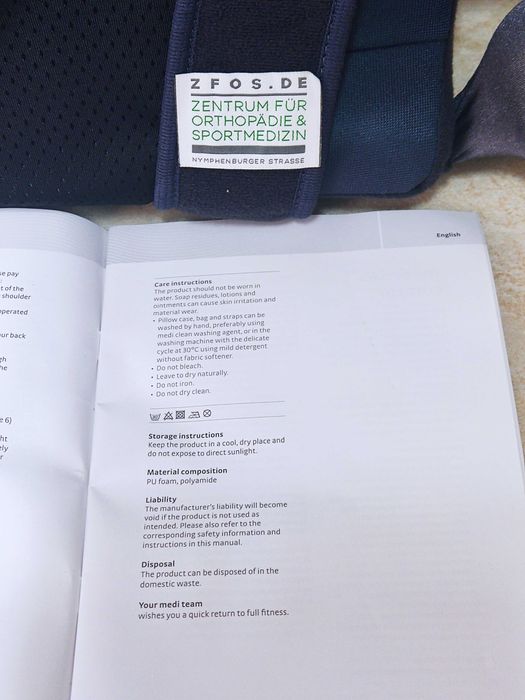 Orteza pentru umar si brat medi SAS comfort