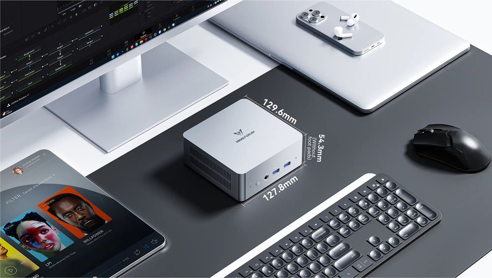 Мини пк Minisforum UN1290 I9-12900HK 32GB ОЗУ