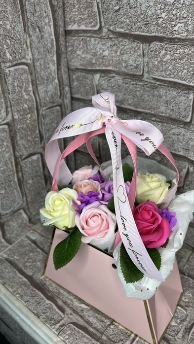 Мыльные цветы, мыльные букеты