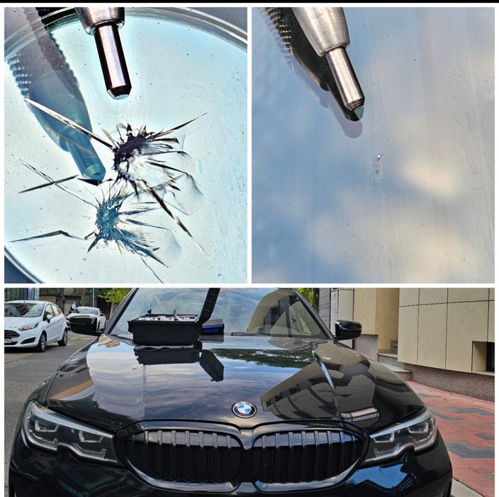 Reparatii parbrize ciobituri crăpături fisuri Bucuresti domiciliu ilfo