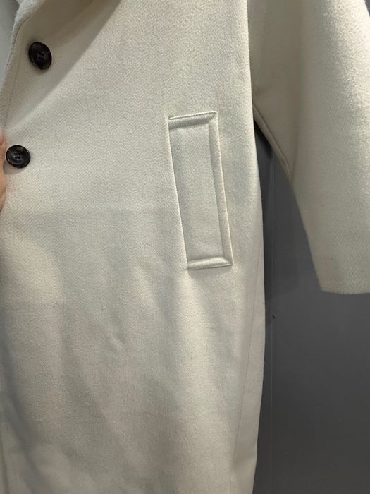 Палто Зара Бяло за есен зима