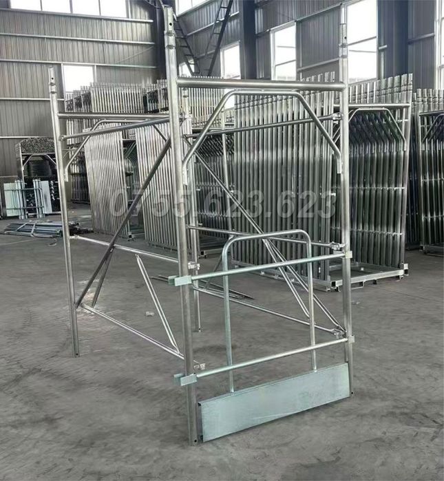 Schela Metalica zincata NOUA, cadru H, Podina, Accesorii