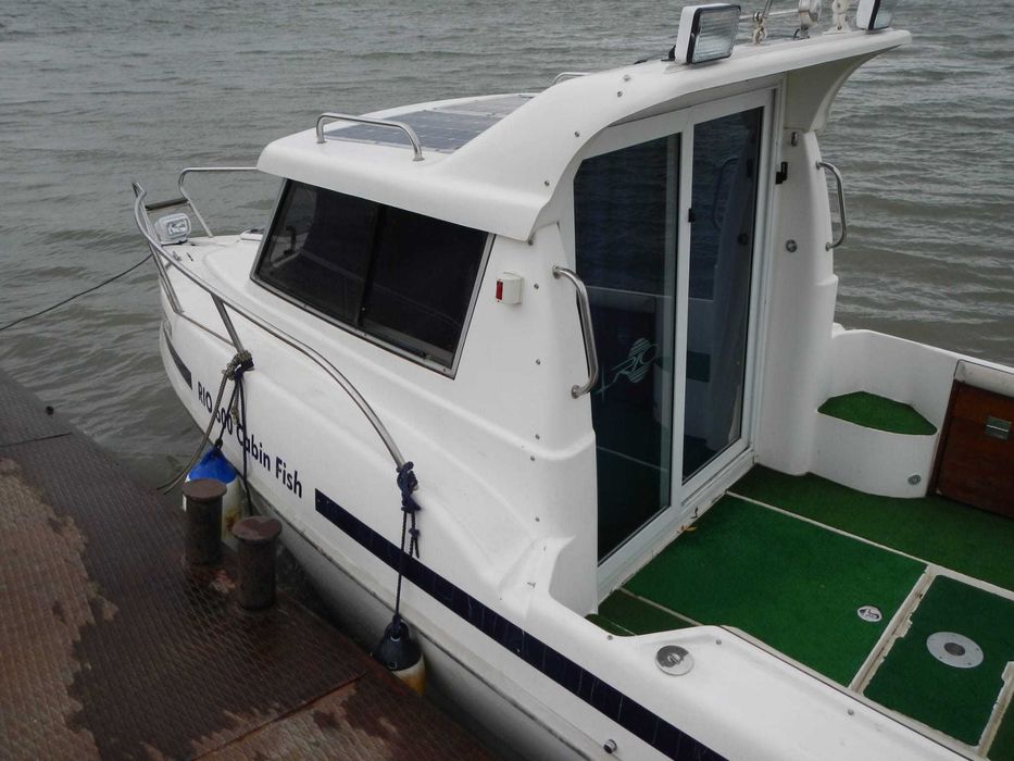 Barca RIO 600 Cabin Fish + Yamaha 150 CP + Peridoc