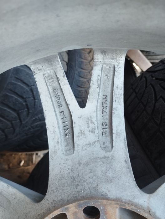 Продам литьё с резиной