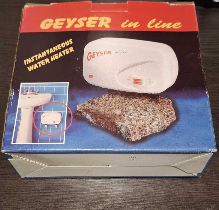 Instant Apa Calda - Geyser Inline 5kW, modelul cu dus