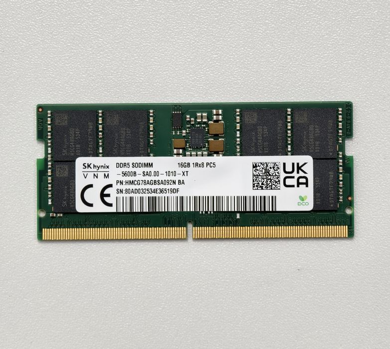 DDR5 16gb 5600mhz, Laptop
