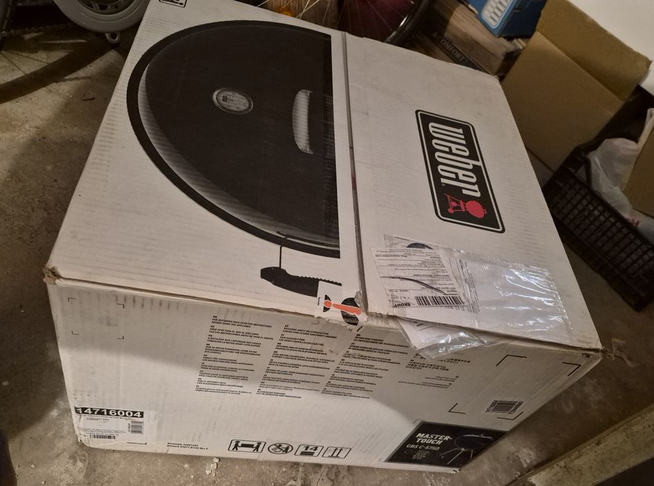 Weber Master-Touch GBS C-5750 (57 см), цвят Deep Ocean Blue – въглищно