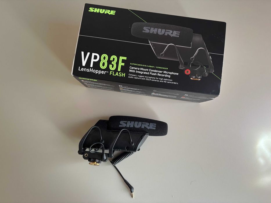 КАТО НОВ! Микрофон Shure VP83F LensHopper