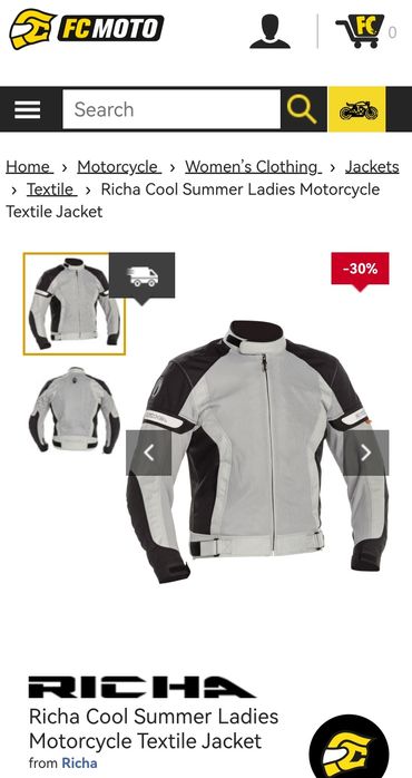 Richa summer jacket
