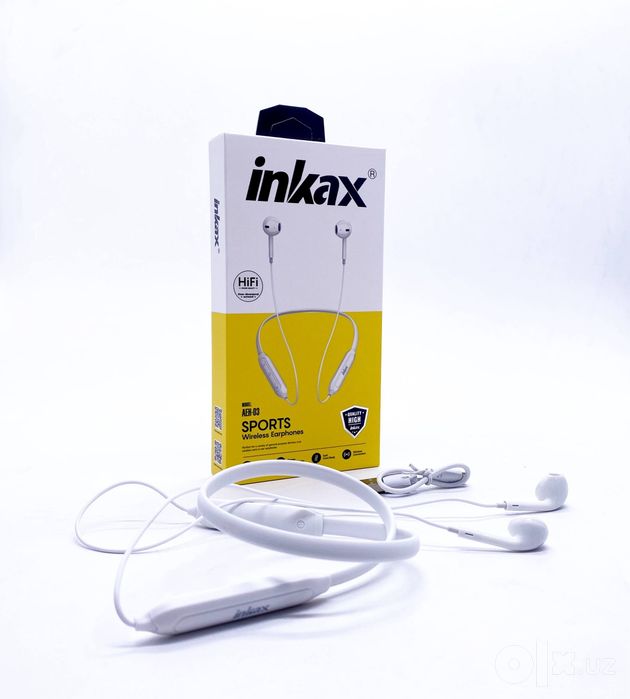 #Naushnik Bluetooth Inkax AEH03 White
