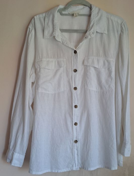 Camasa femei H&M 55%in ,45% bumbacdin Germania noua.Marimea 46