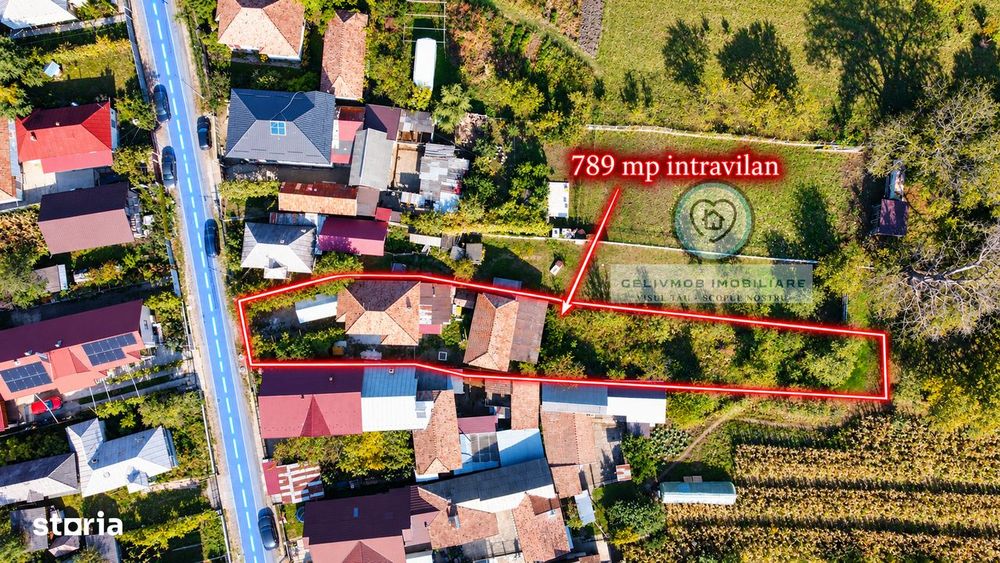 Starchiojd - casa 3 cam, baie, bucatarie, beci + garaj, 789 mp teren