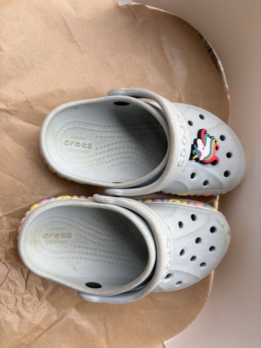 Crocs, 25 26 Toddler Bayaband Charm Band Clog