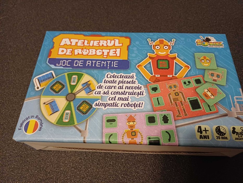 Jocuri educative Atelierul de robotei si Kit atelier creativ - Spatiu