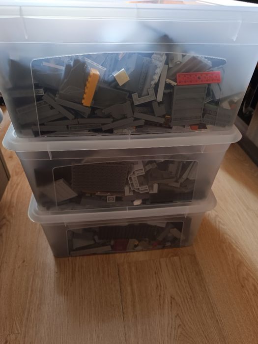 Лего китайско  3 лота от около 3 кг + 15 фигурки