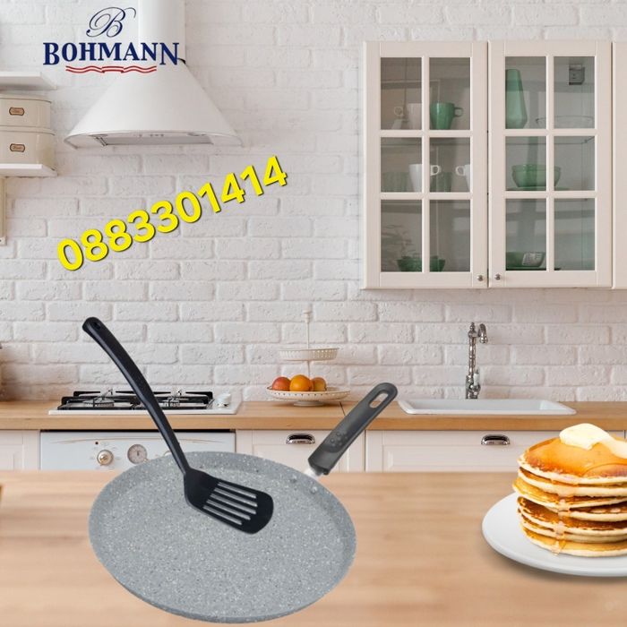Тиган за палачинки различни размери с подарък шпатула
