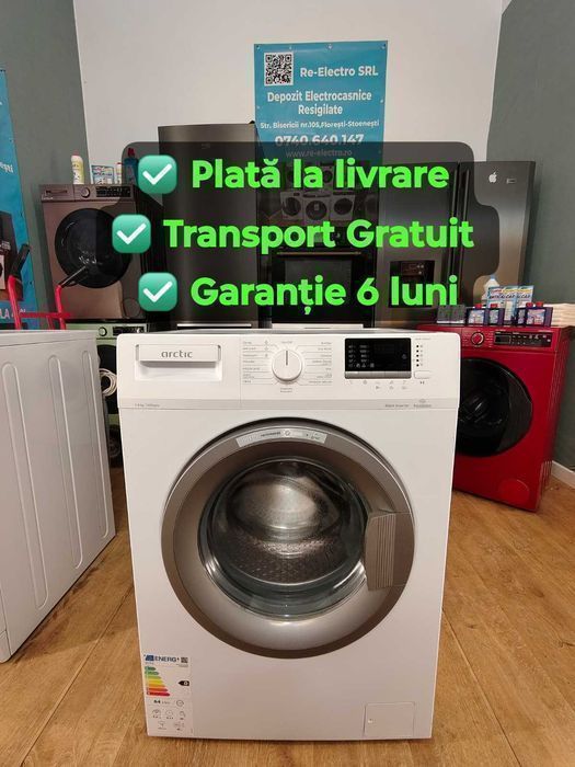 Mașină de spălat Rufe Beko 8kg Slim ~ REDUCERI DE IARNĂ ~