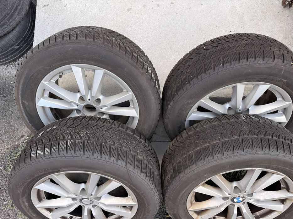 18 цола джанти за BMW X5 255/55/18 с зимни гуми ПЕРФЕКТ НИ