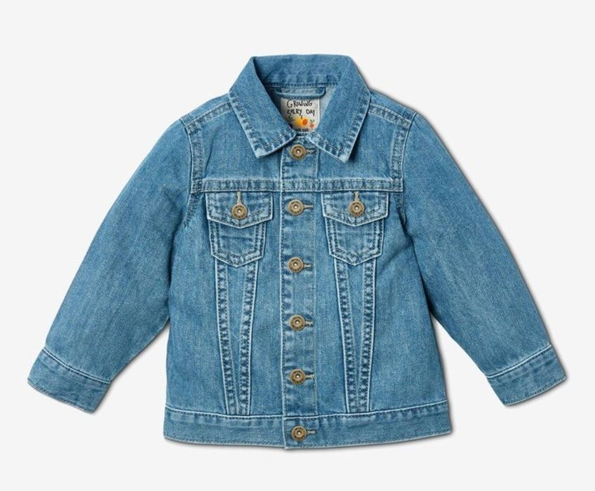 НЕМЕЦКАЯ джинсовая куртка на 4-5-6 лет для девочек и мальчиков.