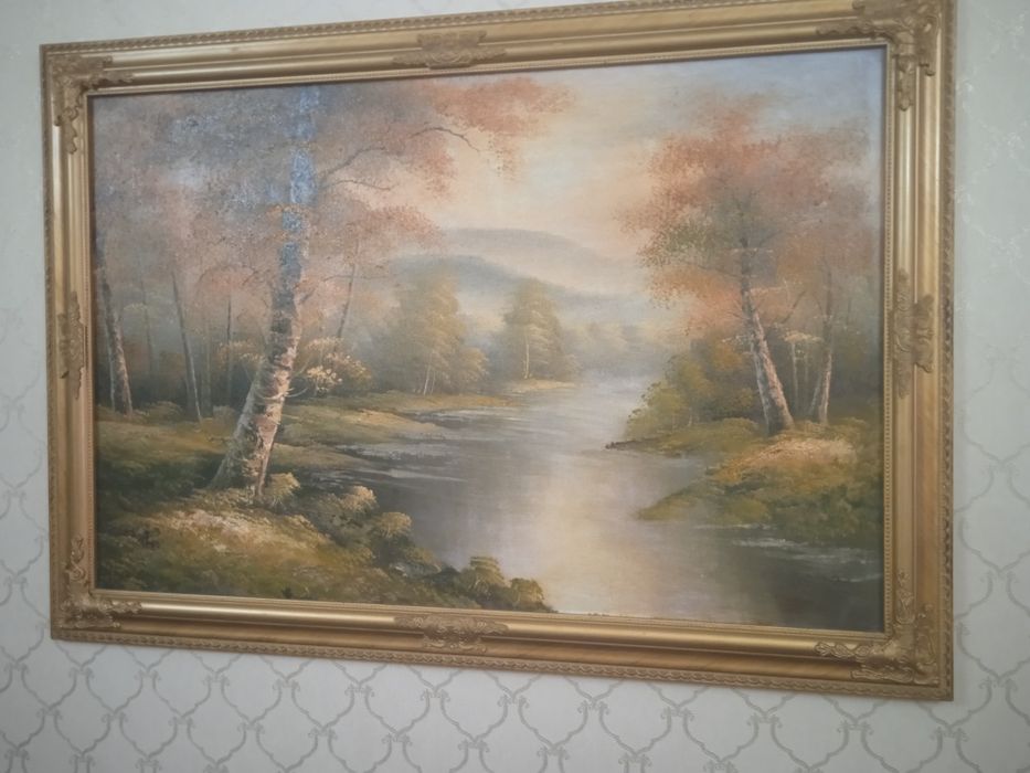 Картины с красивыми рамами для интерьера