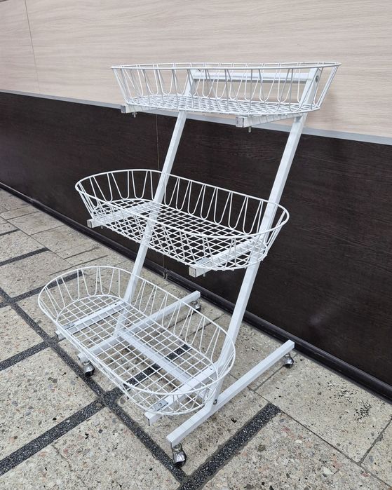 Стеллаж с 3 сетками