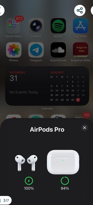 Air Pods Pro 3 слушалки