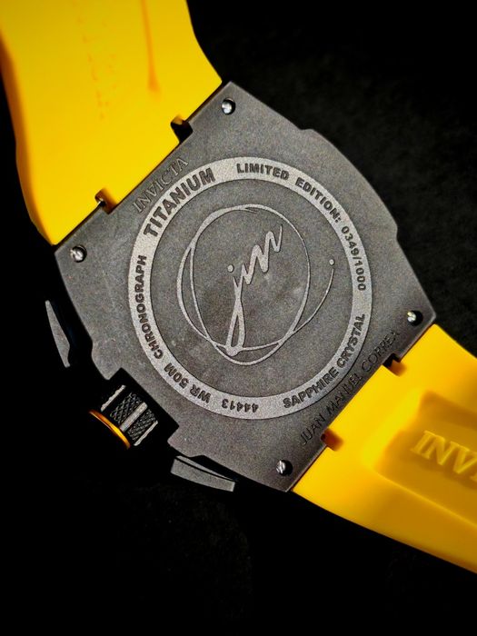 INVICTA JM Correa Swiss Yellow LIMITED EDITION, Инвикта нов часовник